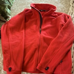 The North Face Red Fleece Hoodie